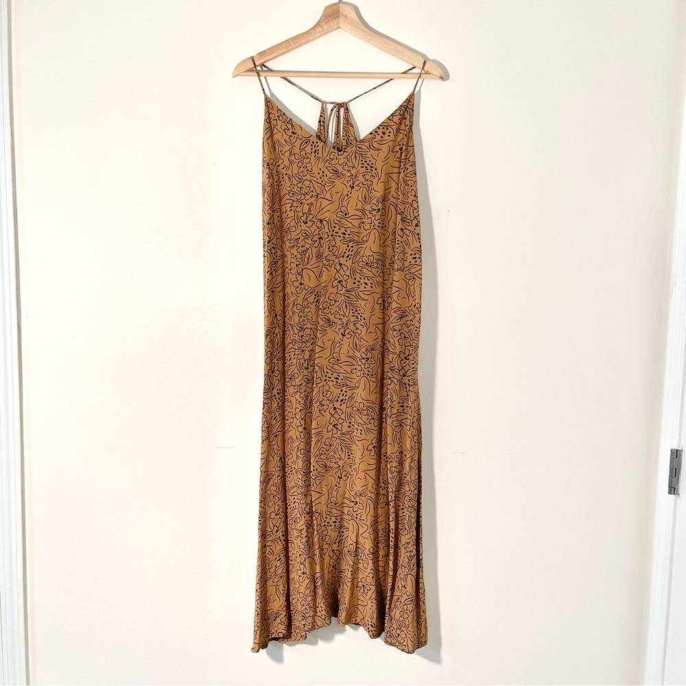 Whimsy and Row Freya Slip Dress in Lady Print, size L
